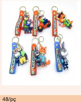 Chaveiro Personagens Sortidos (Cartela) – Caixa 48 Peças - Image 2
