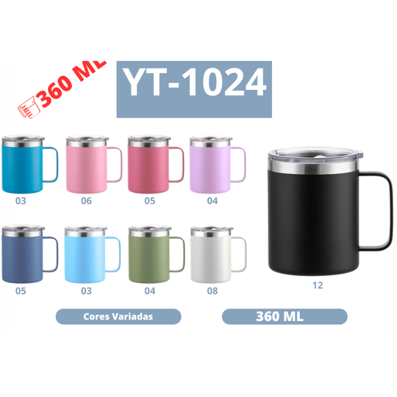 Garrafa Térmica 360ml YT-1024