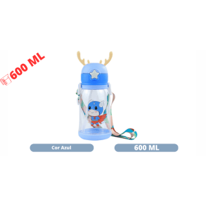 Garrafa Infantil 600ml YT-006 Azul – Caixa com 80 Peças - Imagem 4