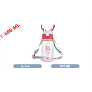 Garrafa Infantil 600ml YT-006 Pink – Caixa com 80 Peças - Image 4