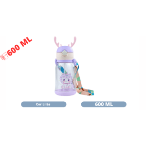 Garrafa Infantil 600ml YT-006 Lilás – Caixa com 80 Peças - Image 4