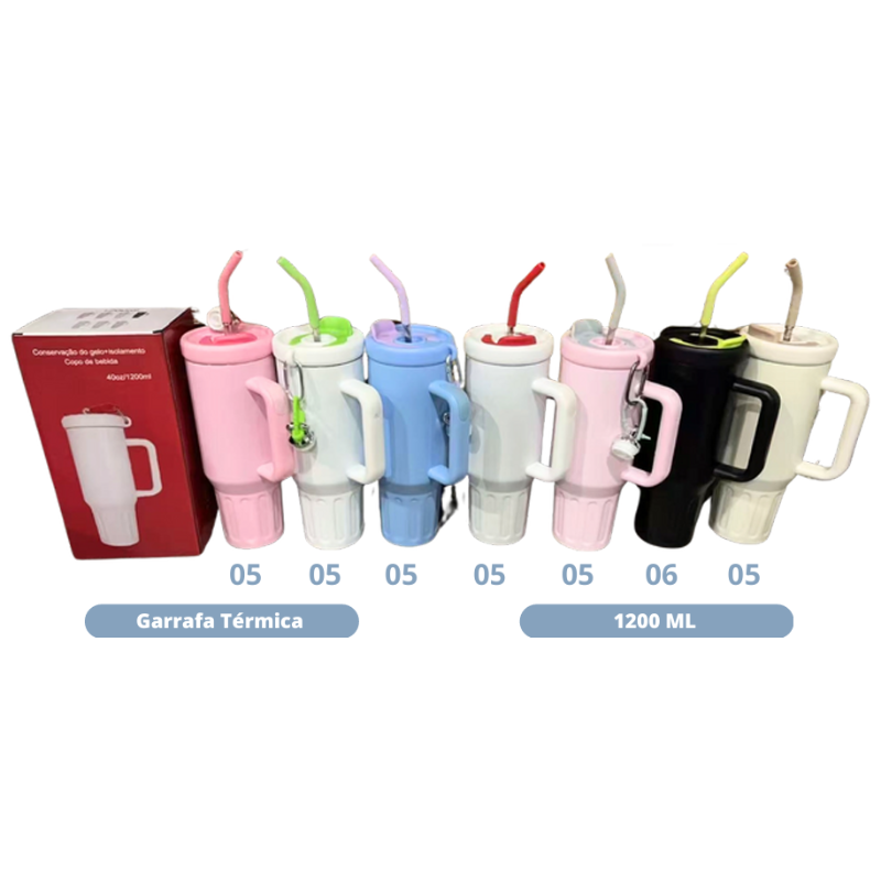 Garrafa Térmica 1200ml YT-2037 – Caixa com 36 Peças
