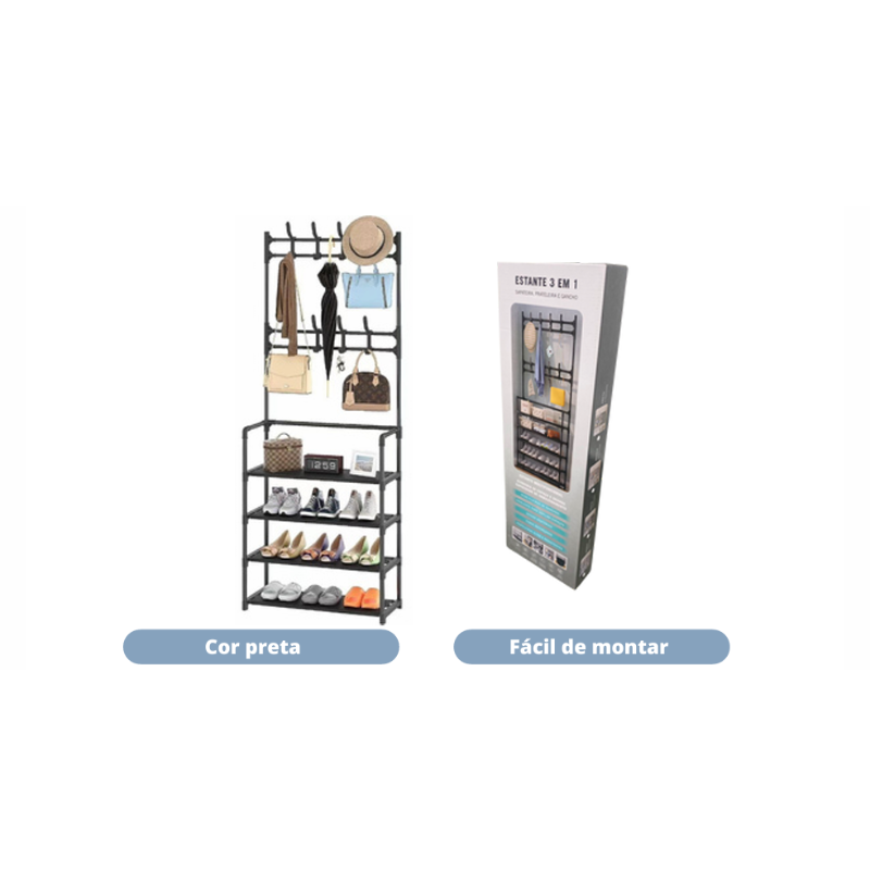 Organizador com Painel XJ-03-P – Caixa com 20 Peças