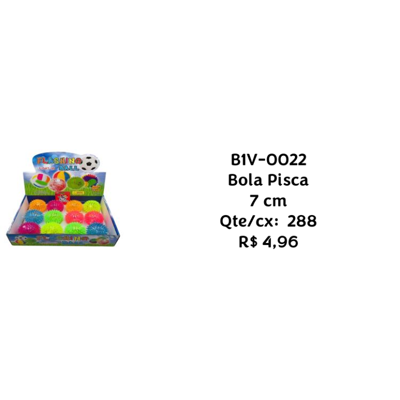 Bola Pet Piscina 7cm BIV-0022 – Caixa com 288 Peças