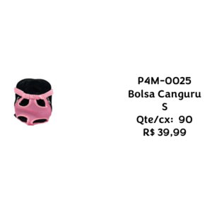 Bolsa Canguru S P4M-0025 – Caixa com 90 - Imagem 3
