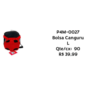Bolsa Canguru L P4M-0027 – Caixa com 90 - Imagem 3