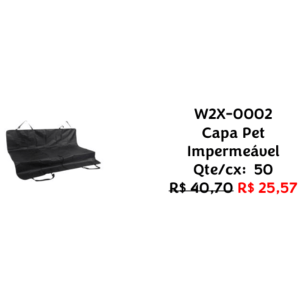 Capa Pet Impermeável W2X-0002 – Caixa com 50 Peças - Imagem 3