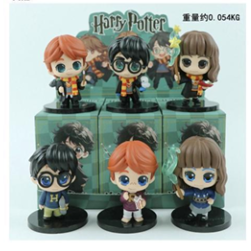 Kit Mini Figuras Tema Bruxos – 6 Peças (Qte/cx 90)