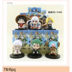 Kit Mini Figuras Tema Piratas – 6 Peças (Qte/cx 78) - Imagem 3