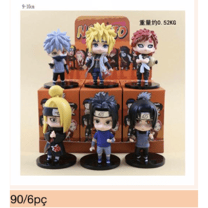 Kit Mini Figuras Tema Ninjas – 6 Peças (Qte/cx 90) - Imagem 2