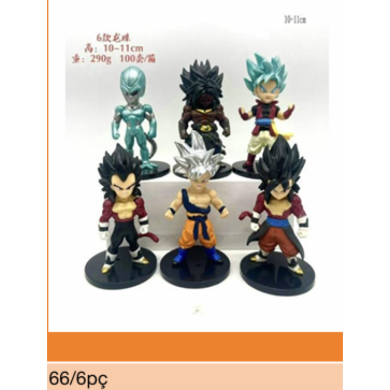 Kit Mini Figuras Tema Guerreiros – 6 Peças (Qte/cx 66)