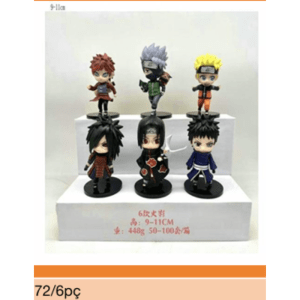 Kit Mini Figuras Tema Ninjas – 6 Peças (Qte/cx 72) - Imagem 3
