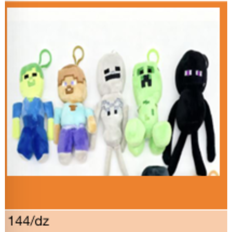 Chaveiro de Pelúcia Personagens Sortidos – Caixa 144/dz