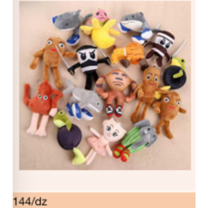 Chaveiro de Pelúcia Animais Sortidos (Mix) – Caixa 144/dz - Image 3