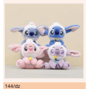 Mini Pelúcias Sortidas Azul/Rosa – Caixa 144/dz - Image 3