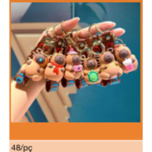 Chaveiro Mini Personagens Sortidos – Caixa 48 Peças - Imagem 3