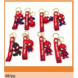Chaveiro Estilo Herói com Fita – Caixa 48 Peças - Image 3