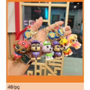 Chaveiro Mini Personagens Sortidos – Caixa 48 Peças - Imagem 3