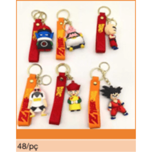 Chaveiro Sortido com Fita – Caixa 48 Peças - Image 2