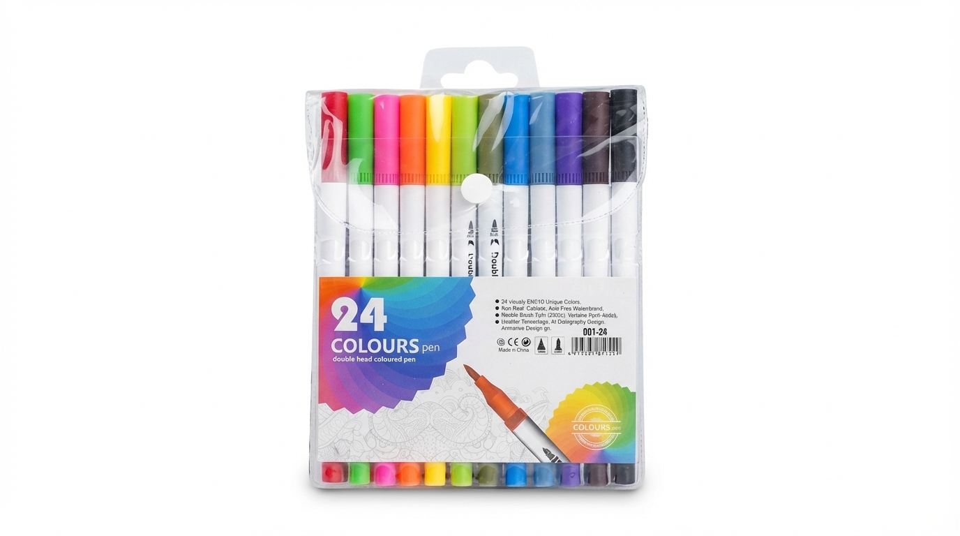 Canetinhas Hidrocor SCB – Estojo 24 Cores