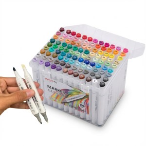 Canetinhas Hidrocor KJ – Estojo 108 Cores - Image 1