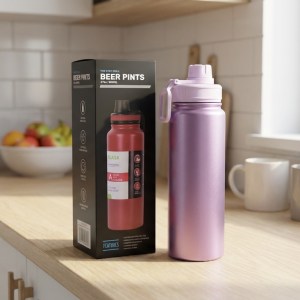 Garrafa Térmica 800ml YT-1015 Roxo - Imagem 3