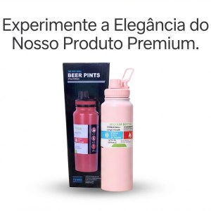 Garrafa Térmica 800ml YT-1015 Pink - Imagem 1