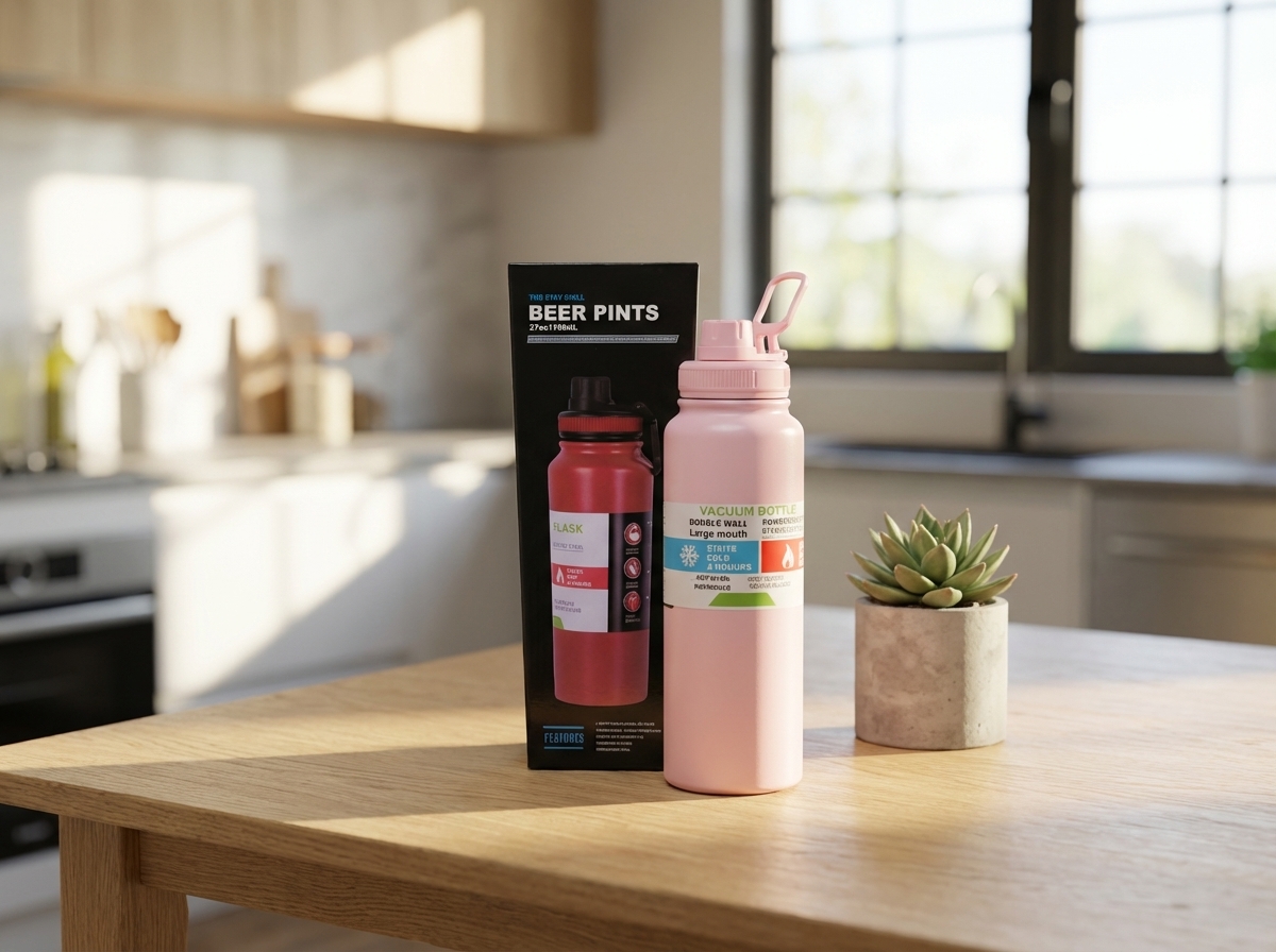 Garrafa Térmica 800ml YT-1015 Pink