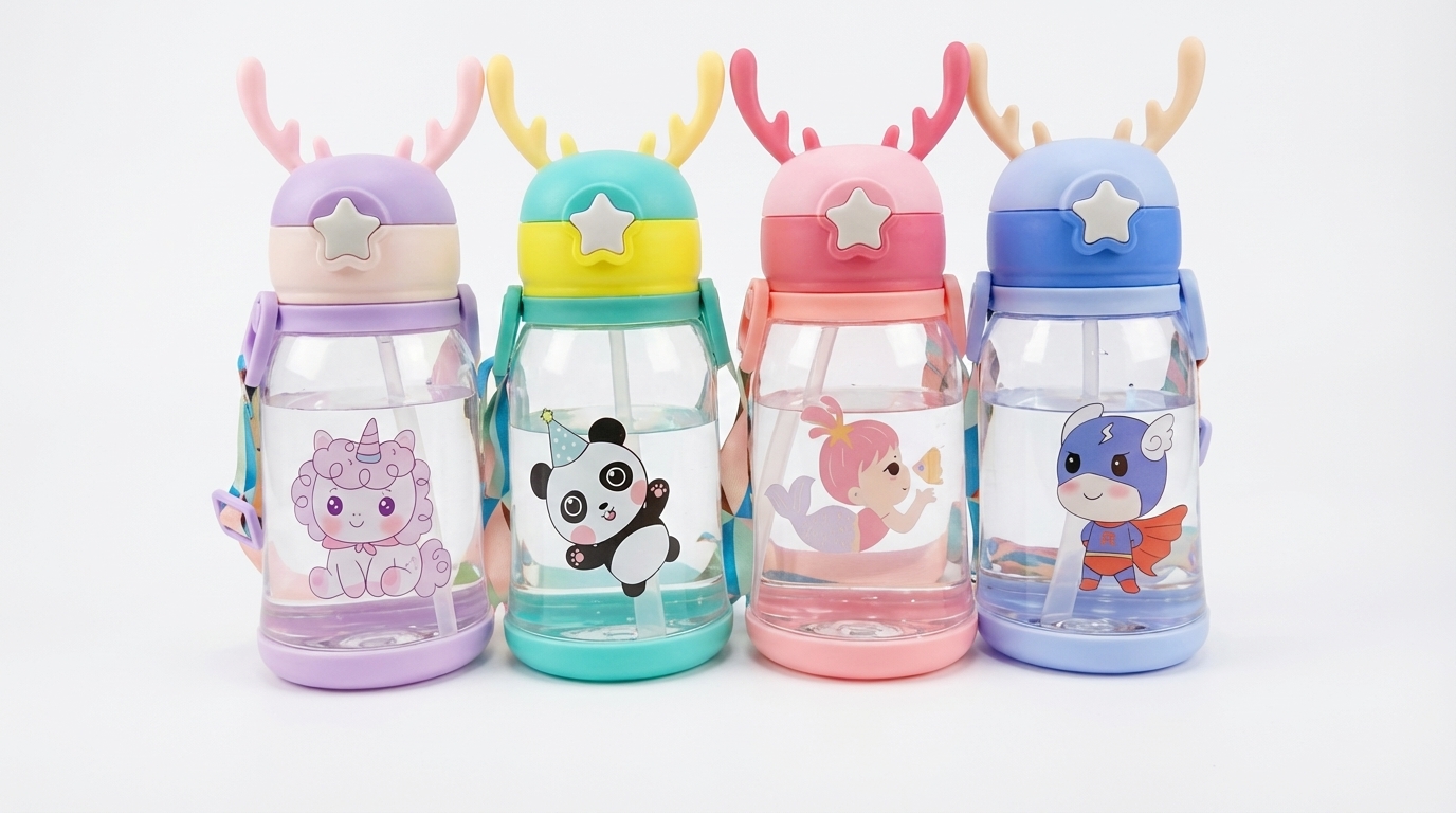 Garrafa Infantil 600ml YT-006 – Caixa com 80 Peças