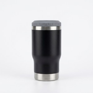 Garrafa Térmica 420ml YT-1012 Preto – Caixa com 50 Peças - Image 1