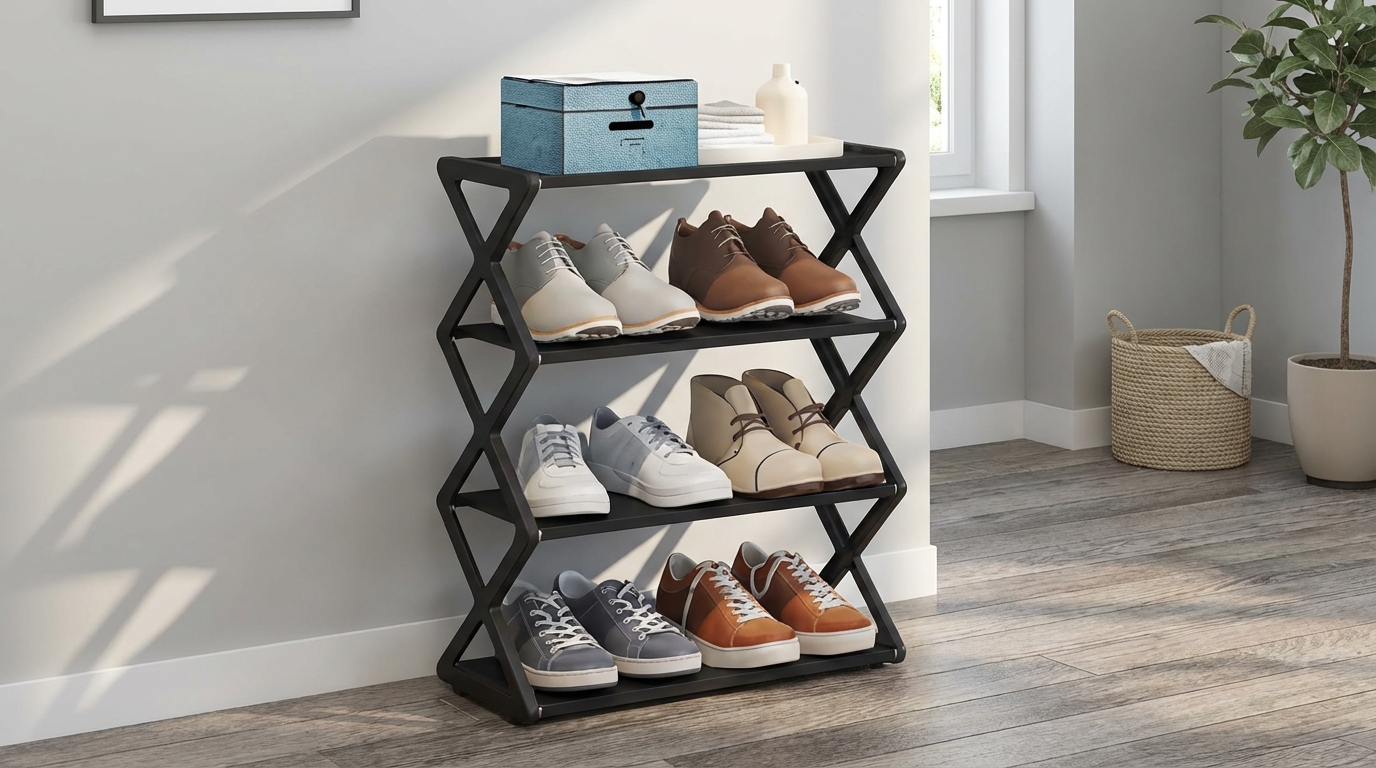 Organizador de Sapatos XJ-01 – Caixa com 60 Peças