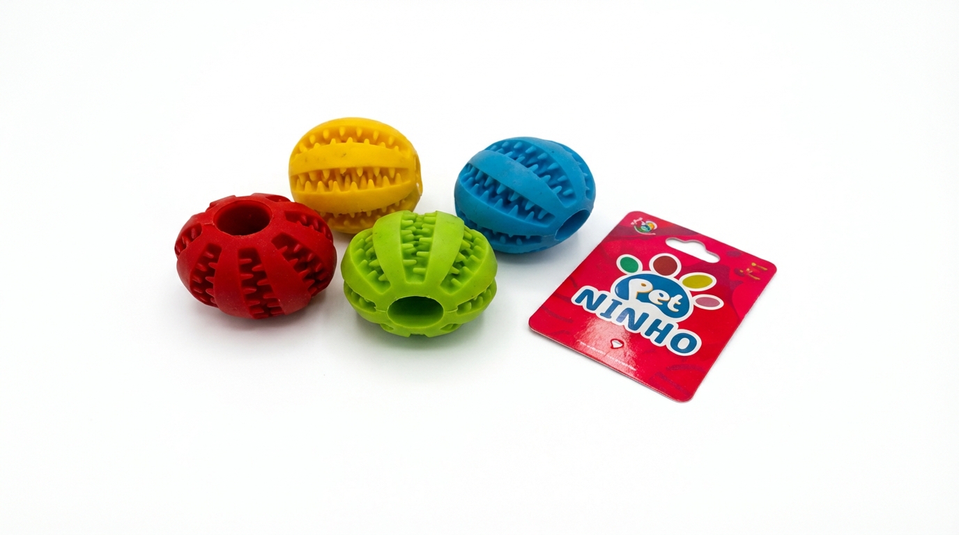 Brinquedo Pet Bola Limpa Dente 7cm BIV-0048 – Caixa com 240