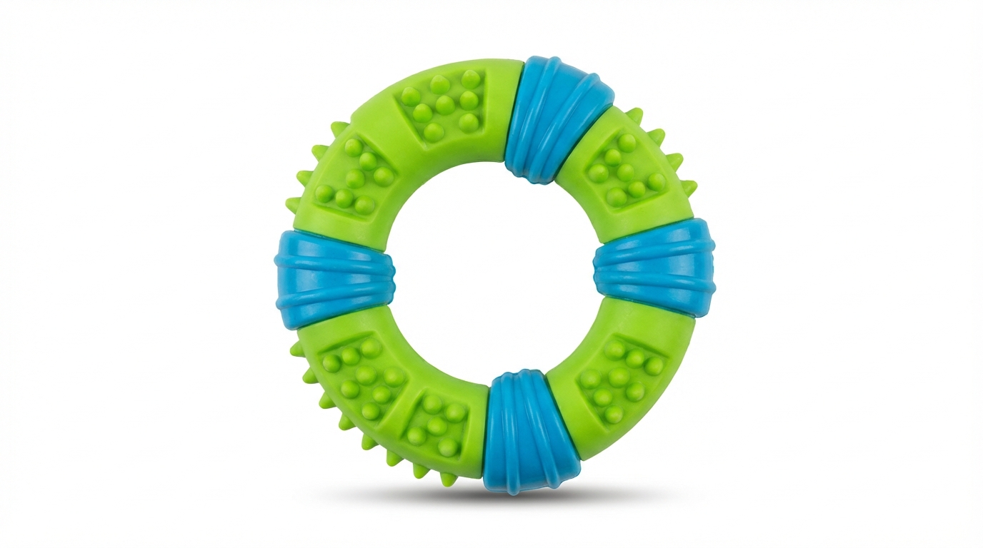 Brinquedo Pet Ring Teether 14,5cm B3I-0017 – Caixa com 120 Peças