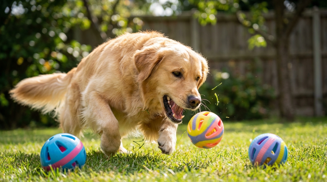 Brinquedo Pet Bola Guizo 8cm B6G-0007 – Caixa com 240 Peças