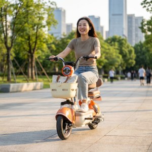 Scooter Elétrica ZENITH 350W – Painel Digital – Bateria 48V/20A (Sem CNH) - Image 2