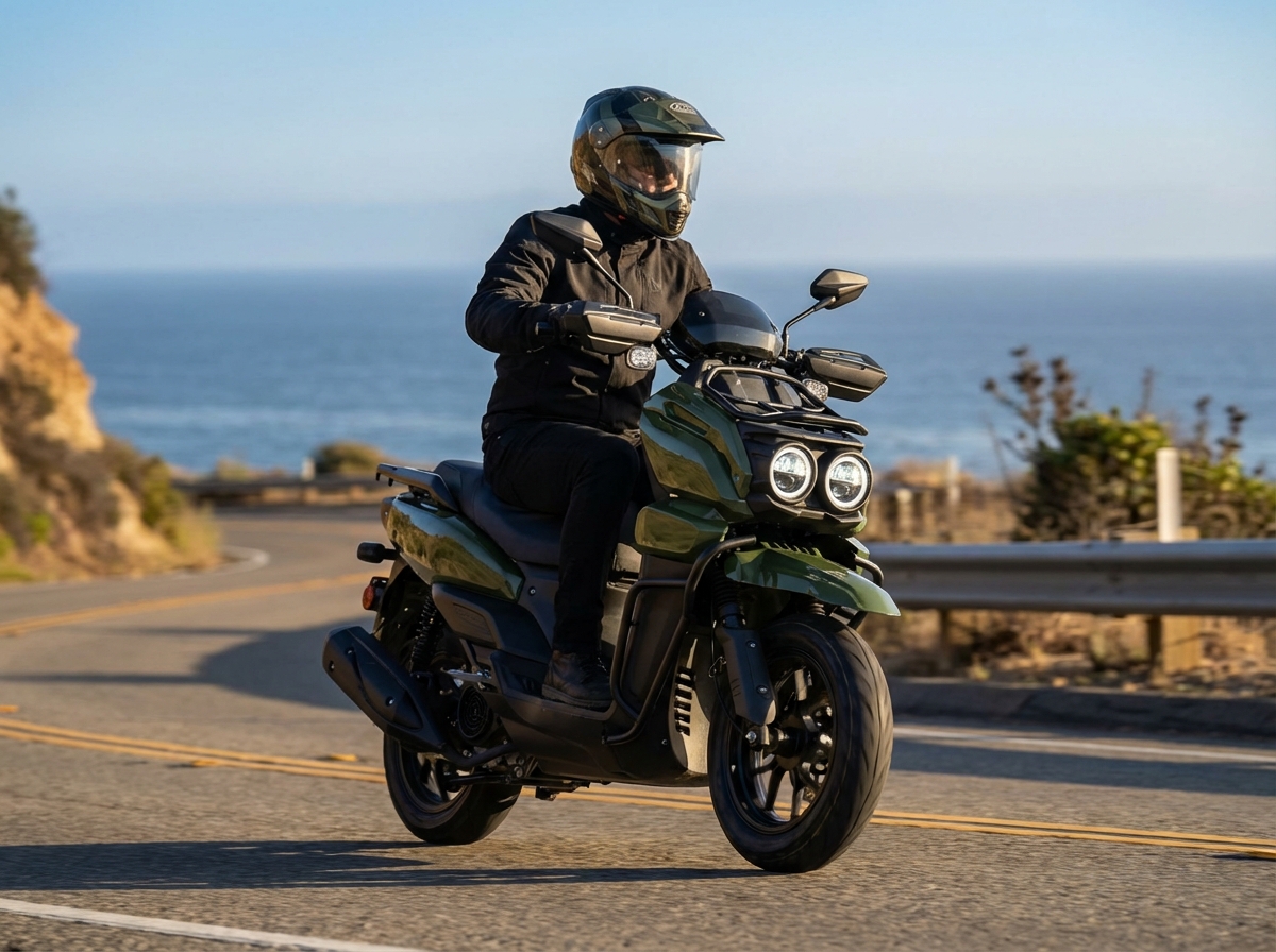 Moto Elétrica TIGRON 1500W – Painel LED – Bateria Chumbo 72V/20A (Sem CNH)