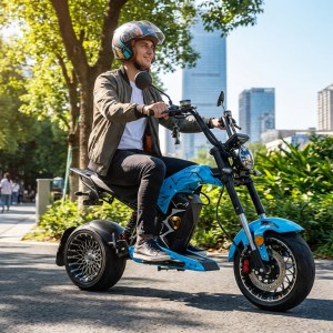 Scooter Elétrica E-BROIZ 2000W – Painel Digital – Bateria Lítio 60V/12A (Sem CNH) - Image 2