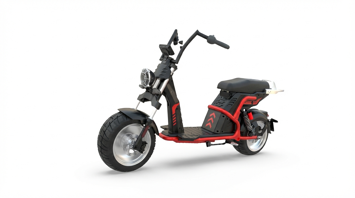 Scooter Elétrica SPARK 1500W – Bateria Lítio 60V/20A (Necessita CNH)