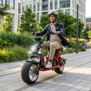 Scooter Elétrica SPARK 1500W – Bateria Lítio 60V/20A (Necessita CNH) - Image 2