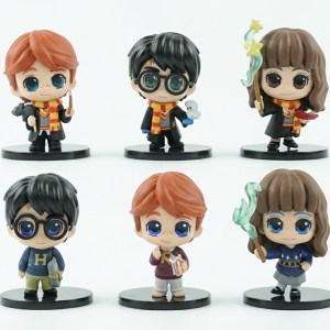 Kit Mini Figuras Tema Bruxos – 6 Peças (Qte/cx 90) - Image 1