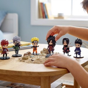 Kit Mini Figuras Tema Ninjas – 6 Peças (Qte/cx 72) - Imagem 2
