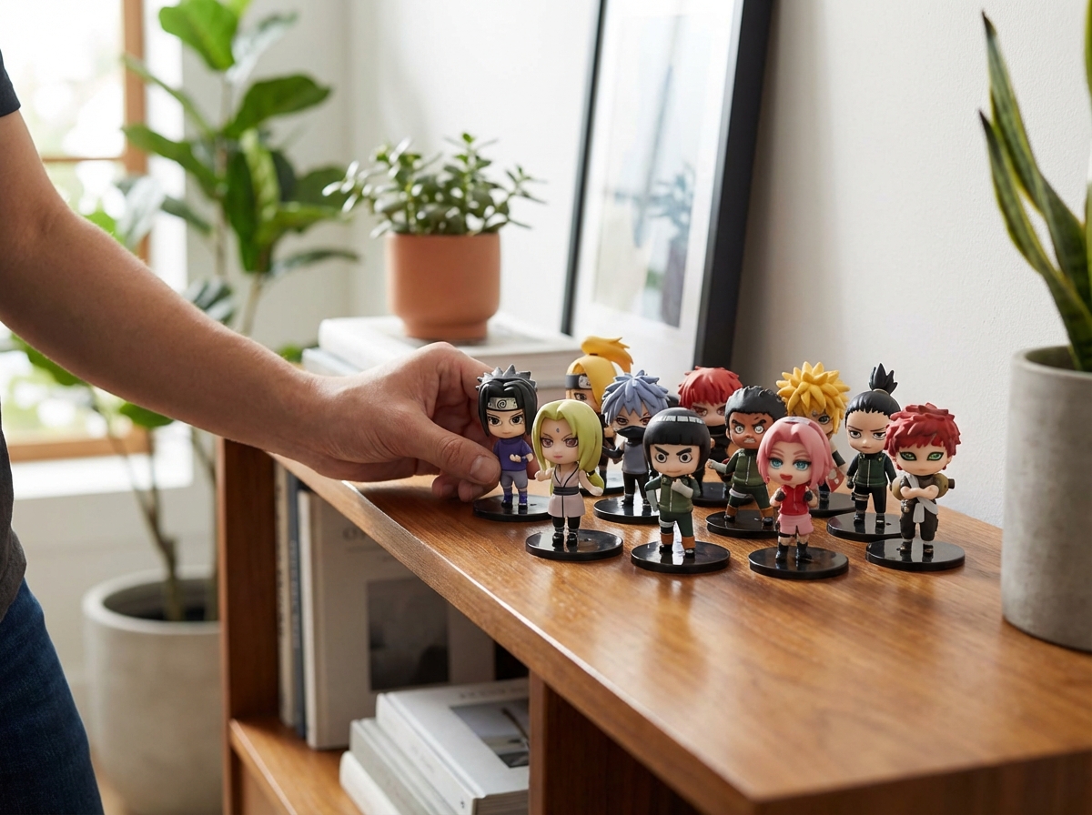 Kit Mini Figuras Anime Mix – 6 Peças (Qte/cx 144)