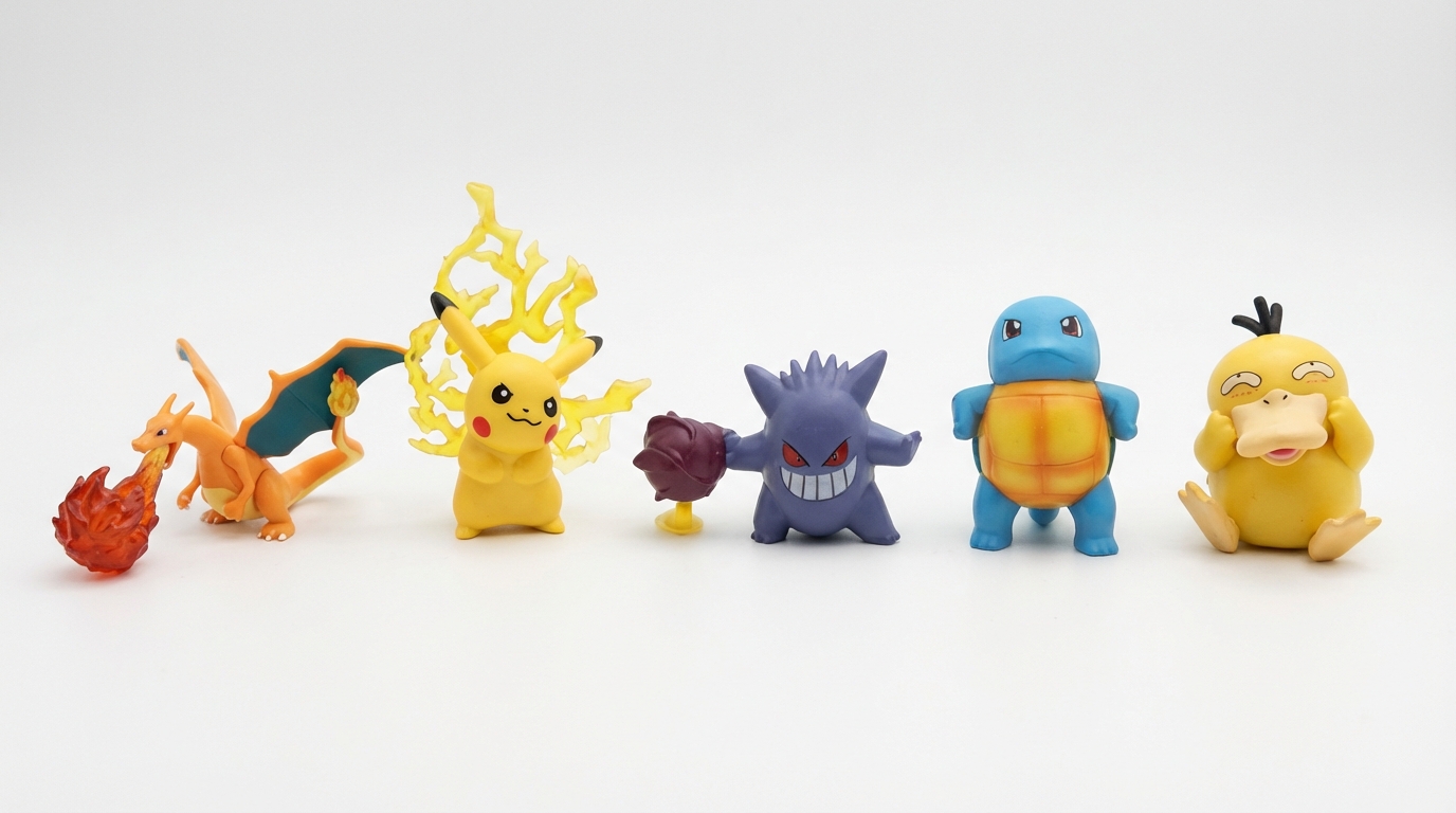 Kit Mini Figuras Monstrinhos – 5 Peças (Qte/cx 50)