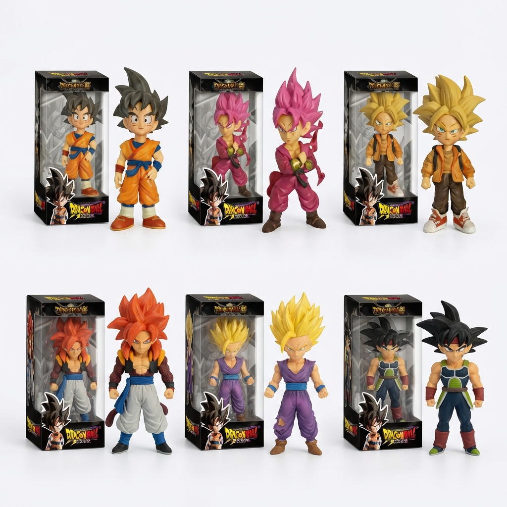 Kit Mini Figuras Tema Guerreiros – 6 Peças (Qte/cx 180)