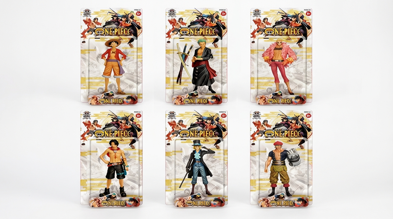 Kit Mini Figuras Tema Piratas – 6 Peças (Qte/cx 120)