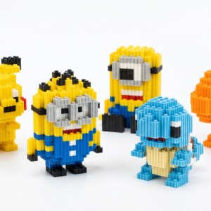 Kit Mini Blocos Personagens Q-11 – 24 Peças (Qte/cx 240) - Imagem 1