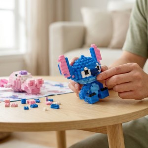 Kit Mini Blocos Personagens Fofos Q-7 – 24 Peças (Qte/cx 240) - Imagem 2