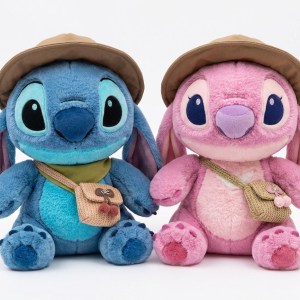 Pelúcia Casal Azul e Rosa com Chapéu – Caixa 360/dz - Imagem 1