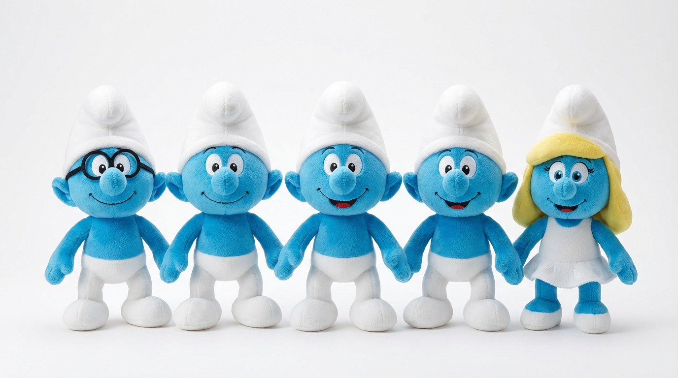 Chaveiro de Pelúcia Azul Sortido – Caixa 144/dz