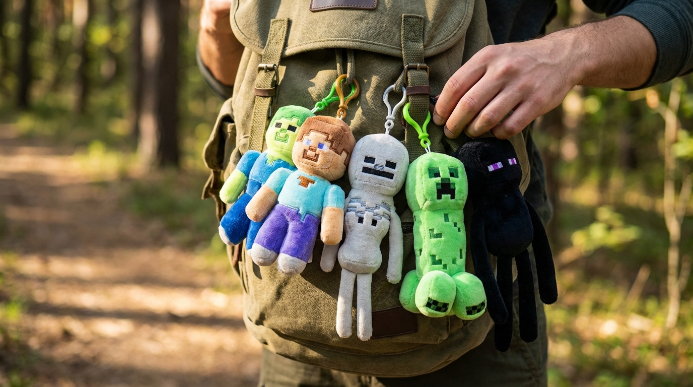 Chaveiro de Pelúcia Personagens Sortidos – Caixa 144/dz